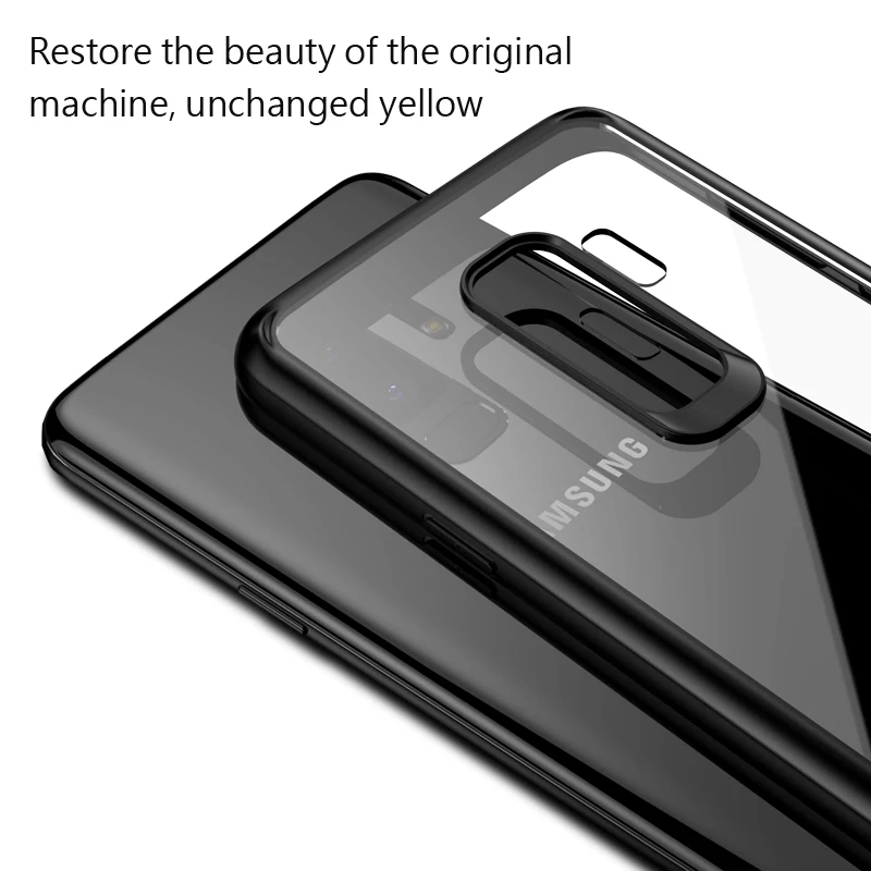 Чехол для Samsung Galaxy S9 Plus прозрачный чехол из ТПУ S9P P противоударный | Мобильные