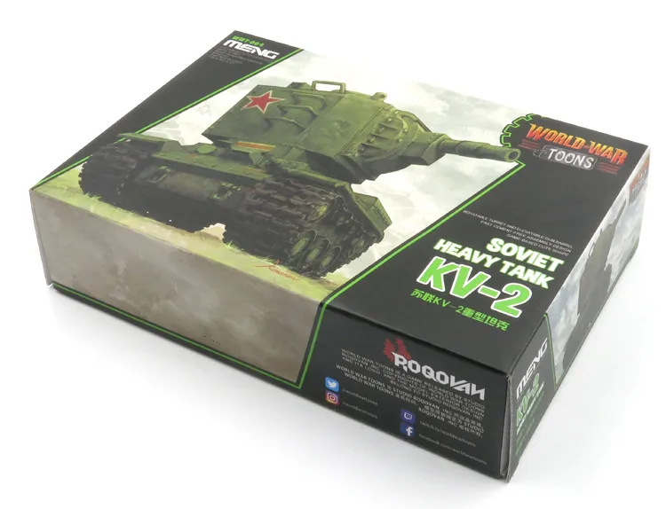 Meng WWT 004 советский KV 2 тяжелый танк Q издание милые Пластик сборка модель