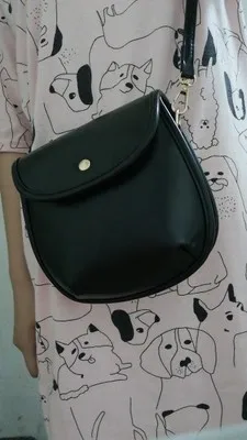 Женская сумка в простом стиле модная из искусственной кожи винтажная через плечо