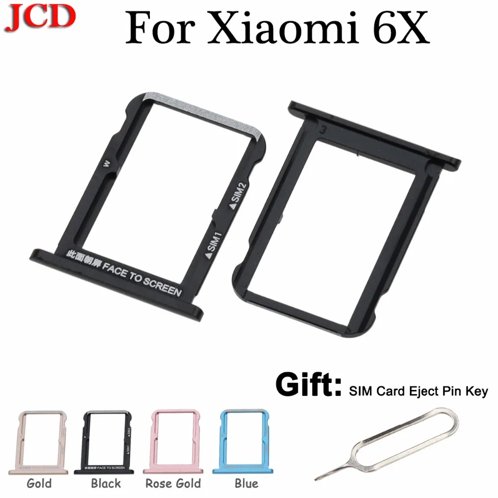 JCD новые адаптеры для Sim карт Mi6X Xiaomi A2 6X Mi SIM карта лоток Гнездо Слот держатель
