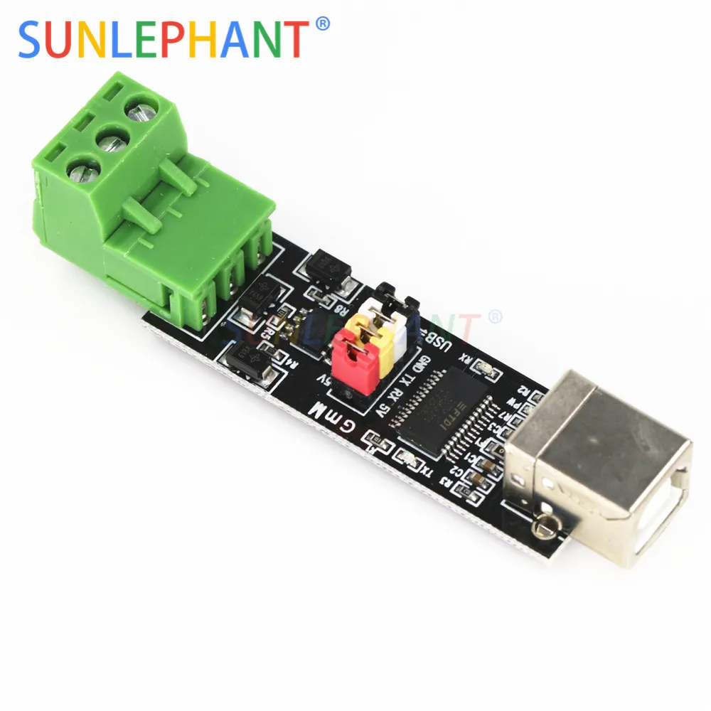 Двойная защита от USB к модулю 485 чип FT232 TTL/RS485 двойная функция 2 0 TTL RS485