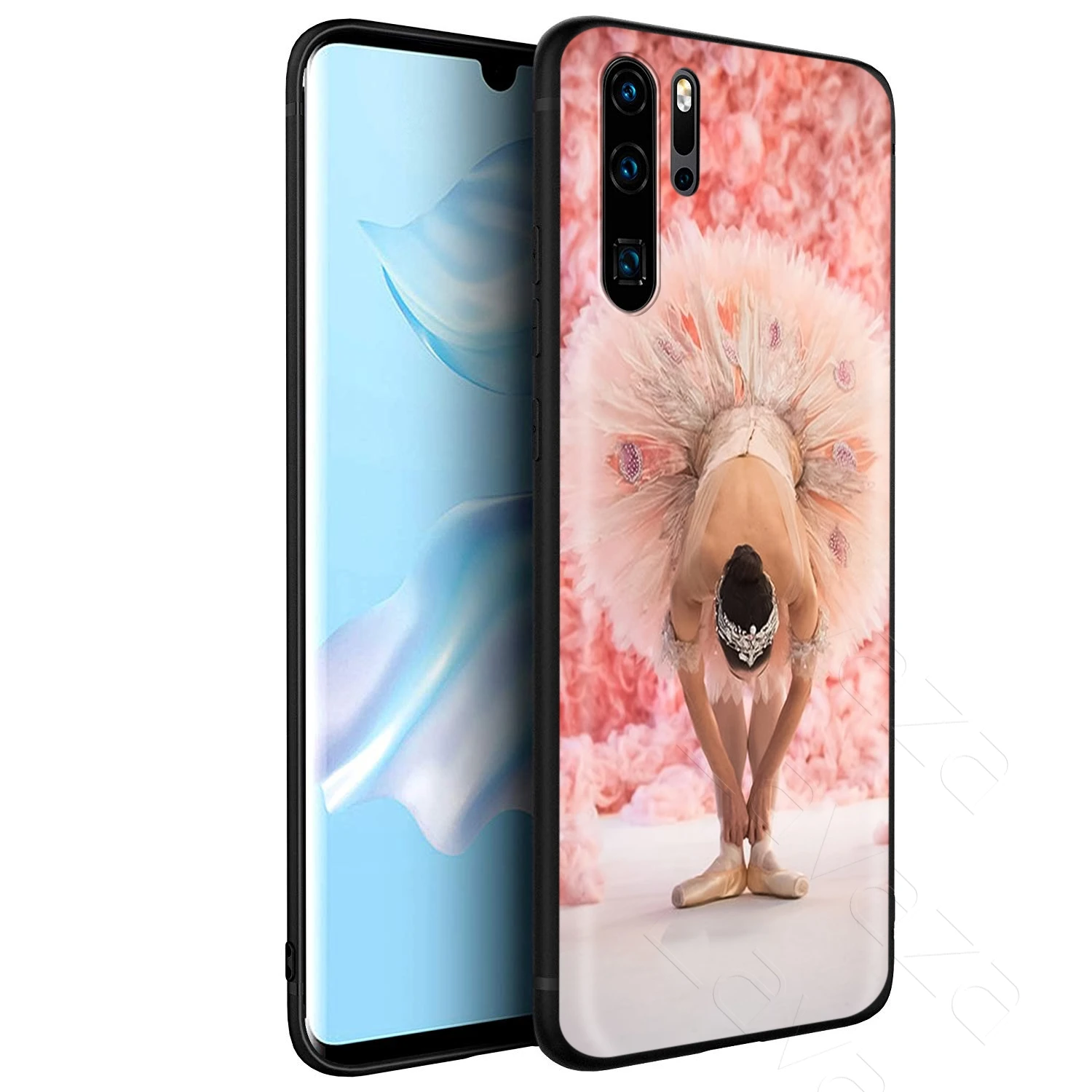 Lavaza Ballet Dance Girl Ballerina Slippers Case for Huawei Mate 30 20 Honor 6a 7a 7c 7x 8C 8x 9 10 Nova 3i 3 Lite Pro Y6 |
