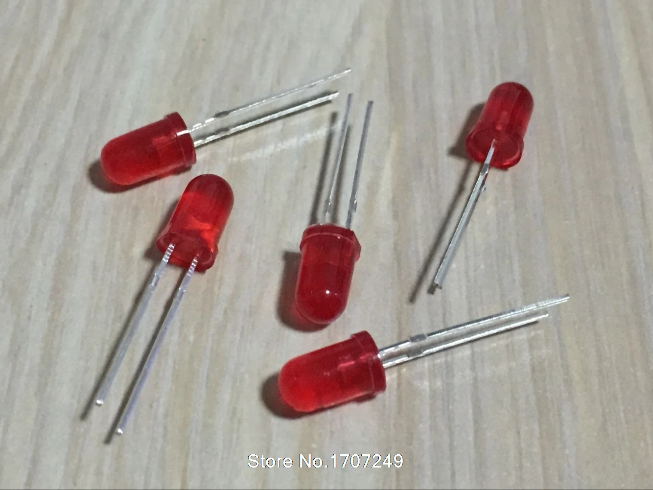 Бесплатная доставка 1000 шт Красный светодиод 5 мм красный поворот красный|led 1000pcs