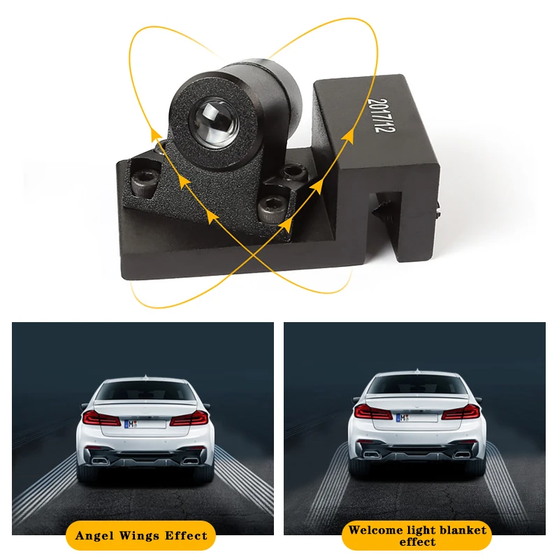 Новые крылья ангела для f30 f32 bmw 3 серии светодиодный приветственный свет призрак