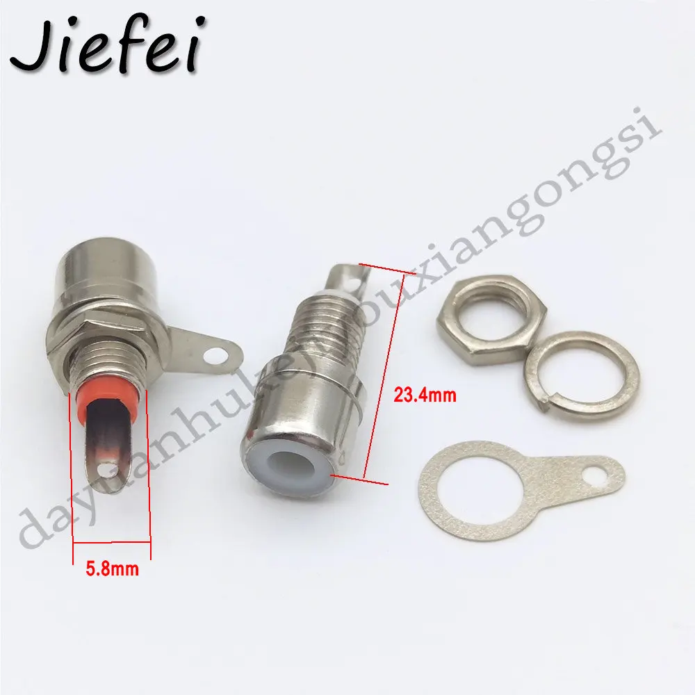 60 шт. 6 цветов RCA разъем для крепления на панели|Соединители| |