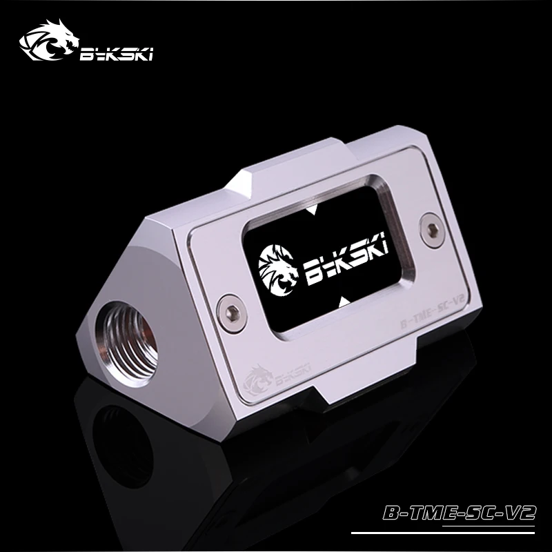 Bykski B-TME-SC-V2, цифровой измеритель температуры водяного охлаждения, ЖК-экран высокой четкости
