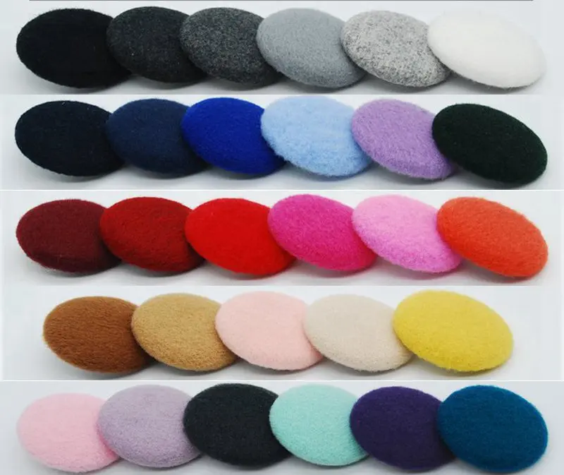 Высококачественная кашемировая ткань покрытая пуговицами Женский кашемировый