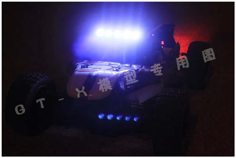 Налобный фонарь светодиодный ламсветильник + переключатель для Losi Desert Buggy XL DBXL |