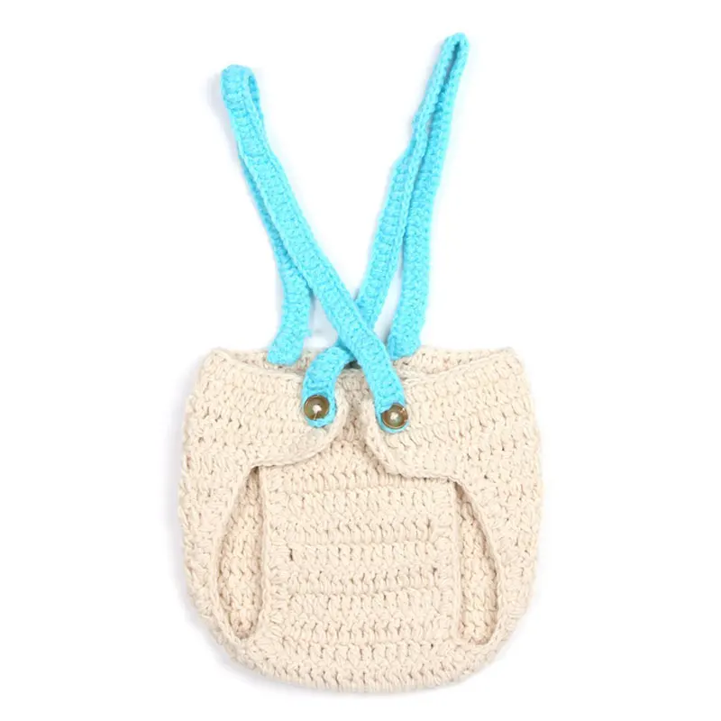 Комплекты для малышей Вязаные наряды кроше маленьких мальчиков комбинезоны с