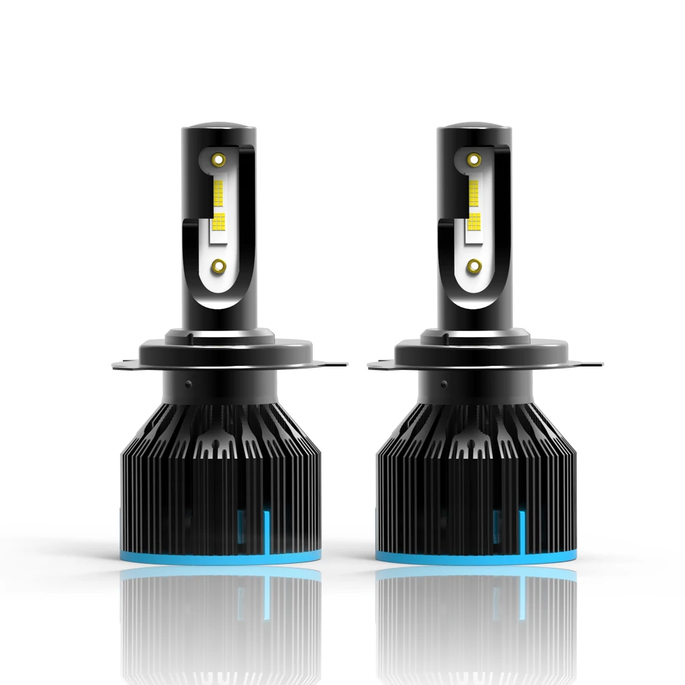 Фар автомобиля H4 led H11 6000 k туман light 9005 9006 HB3 HB4 H1 H3 H7 10000lm canbus АУОТ светодиодные emc