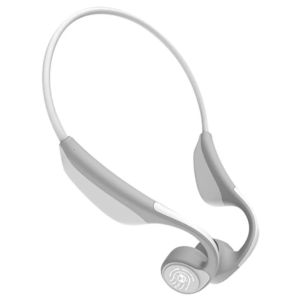 WH Беспроводная гарнитура V9 Bluetooth 5,0 с костной проводимостью, Высококачественная гарнитура для передачи звука и движения - Цвет: WH