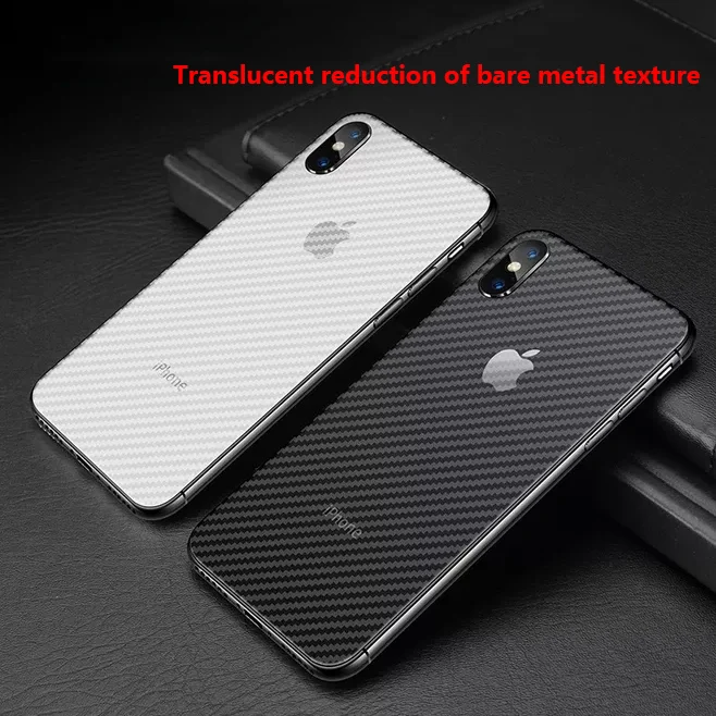 3D Анти отпечатков пальцев HD углеродное волокно мягкая пленка для iPhone X XS XR MAX