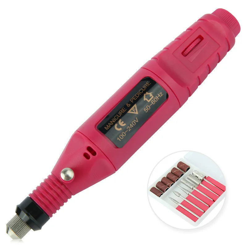 Набор сверл для дизайна ногтей Colopaint электрическая пилка буферные биты акриловая