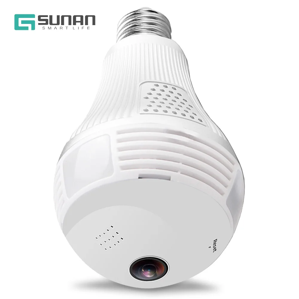 Wifi панорамный рыбий глаз 360 градусов камера беспроводной IP светодиодный