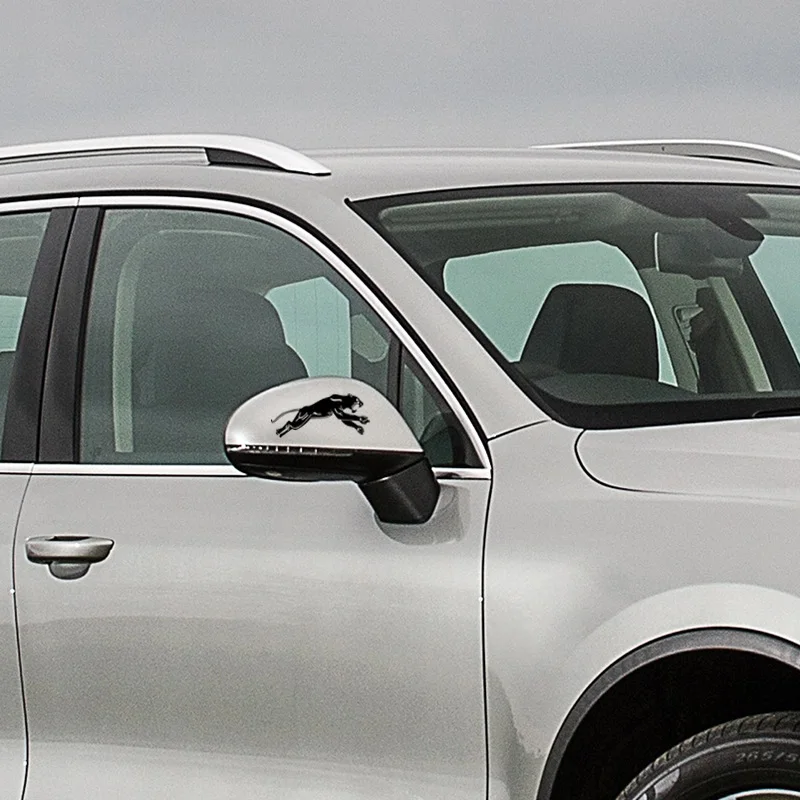 2 шт. леопардовая Автомобильная наклейка пантера водонепроницаемая зеркальная 4