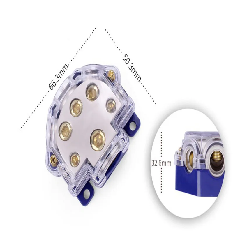 10 шт./лот автомобильный усилитель звука преобразование Страхование одна точка