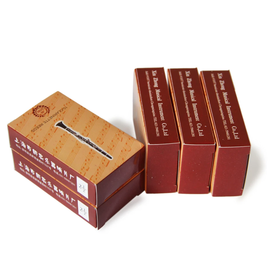 Clairnet Parts Accessories XINZHONG 2 1/2 Clarinet Reeds Bamboo Clarinette 10pcs/box | Спорт и развлечения