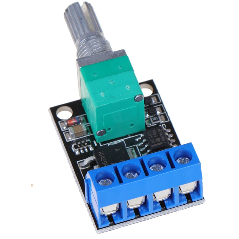 Фото DC 5V-16V 10A контроллер скорости двигателя постоянного тока регулятор частоты DC 5V-16V 10A контроллер скорости двигателя постоянного тока регулятор частоты