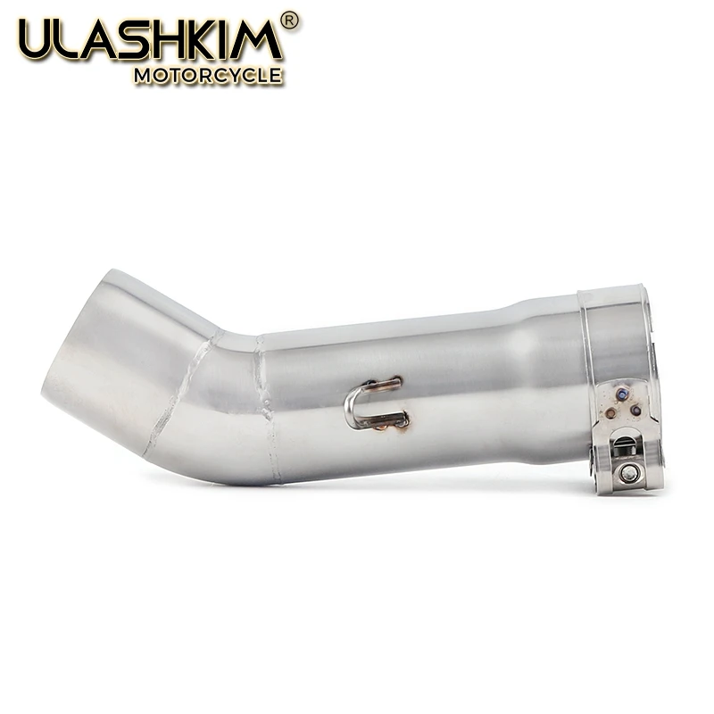 

Motorcycle Full System Muffler Escape Exhaust Middle Link Pipe Accessories Slip On For Yamaha Fazer FZ8 FZ8N FZ800 2010 to 2015