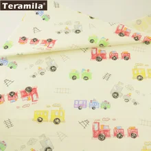 Teramila Ткань 100% хлопок жир четверть материала простыня текстиль