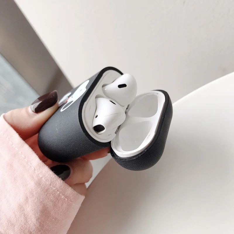 Мультяшный чехол для наушников для Apple Airpods 1/2 противоударный чехол для Apple гарнитура для Airpods чехол s матовый защитный чехол для пары