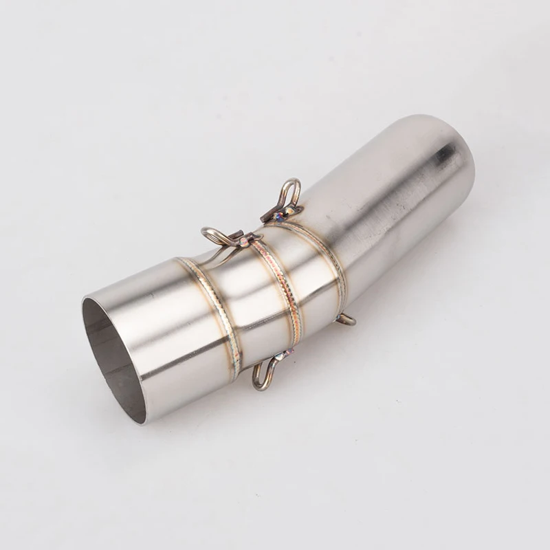 Motorcycle Exhaust Middle Link Pipe Connection Stainless Steel For BMW F650GS F700GS F800GS F800R F800GT 2009-2016 Slip On | Автомобили и