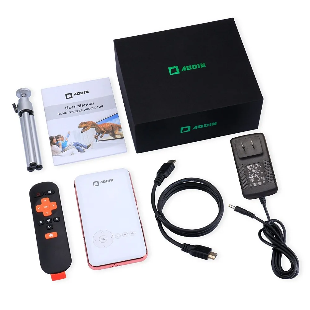 YANHUO HDMI Input-Vertical Keystone Correction 5000Amh power Mini projector Smart Android Pico Projector-Features | Электроника