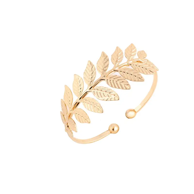 Oly2u 2017 New Fashion Open Leaf Bracelet Bangles for Women Wedding Jewelry Gift -G062 | Украшения и аксессуары