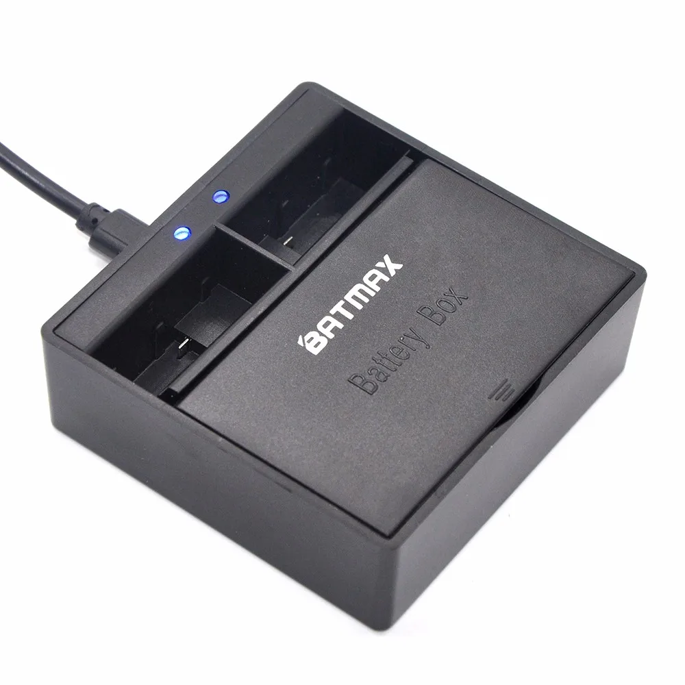Зарядное устройство с двумя USB портами для Gopro Hero 5 аккумулятор телефона AHDBT501 6