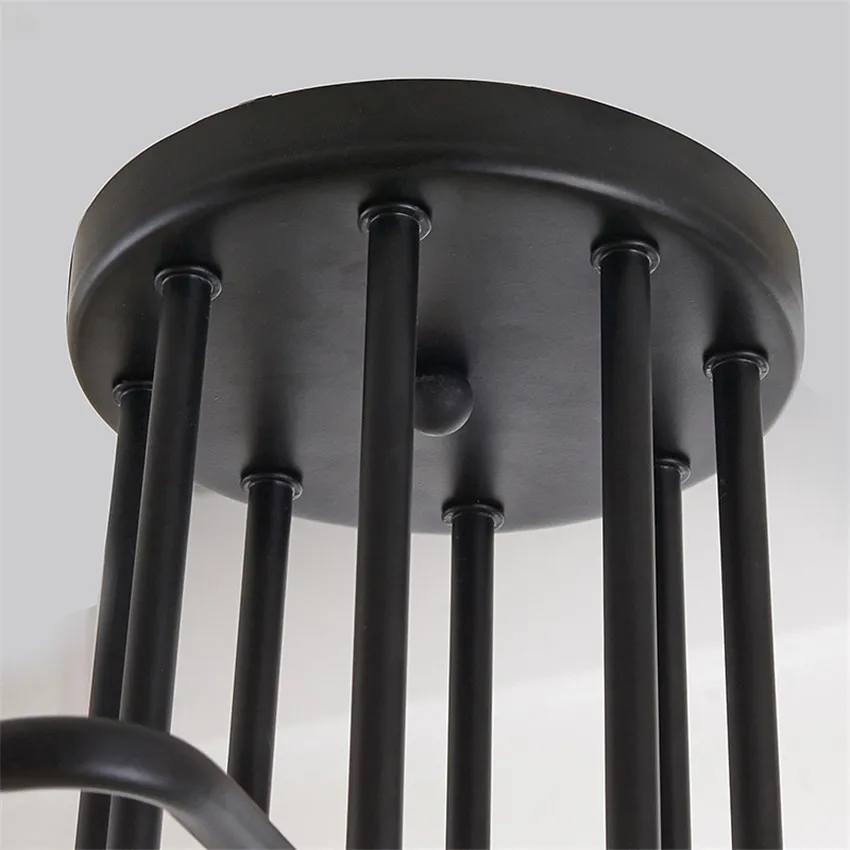 

Vintage Loft Style Ceiling Lights,Retro Industrial Edison Ceiling Lamp for Dining Room Cafe Led Lights for Home lights fixture