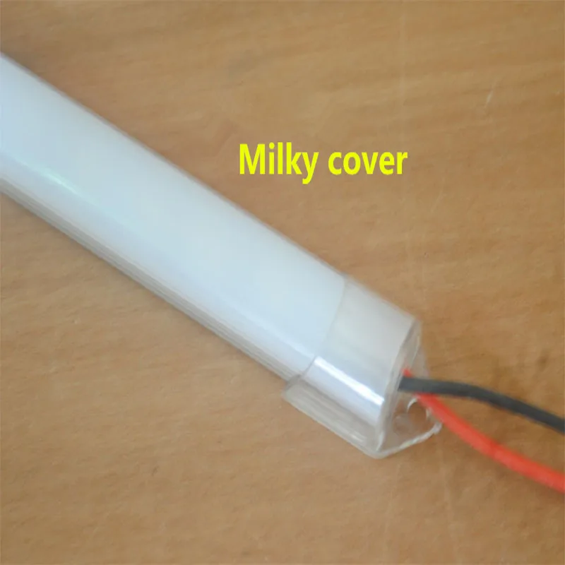 Ультра яркий samsung 8520 SMD светодиодные полосы света 12 В диммируемая Светодиодная настольная лампа с жестким светом бар 12 мм жесткий светодиодный Стержень 24 Вт/м 12 Вт/0,5 м