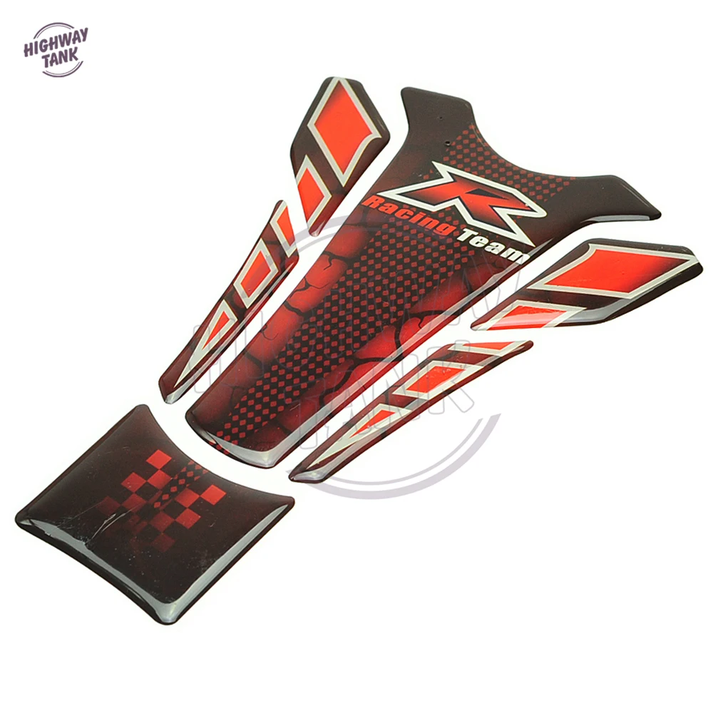 Universal 3D Motorcycle Sticker Gas Fuel Tank Pad Protector Cover Decal Case for Yamaha Honda CB600 650 CBF CBR Tankpad | Автомобили и