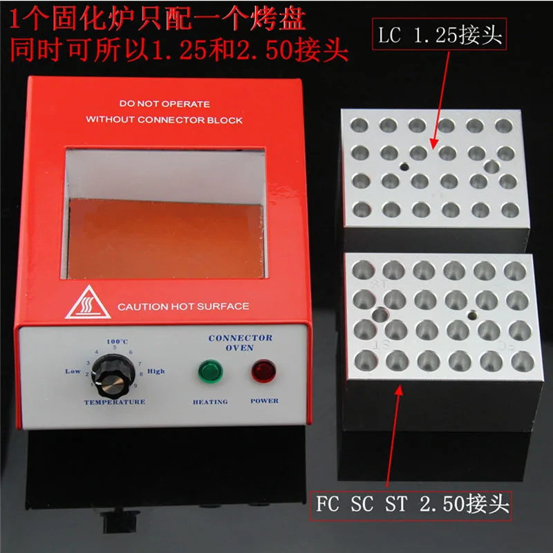 24 Порты и разъёмы волоконно оптический соединитель нагревательная печь с ЖК