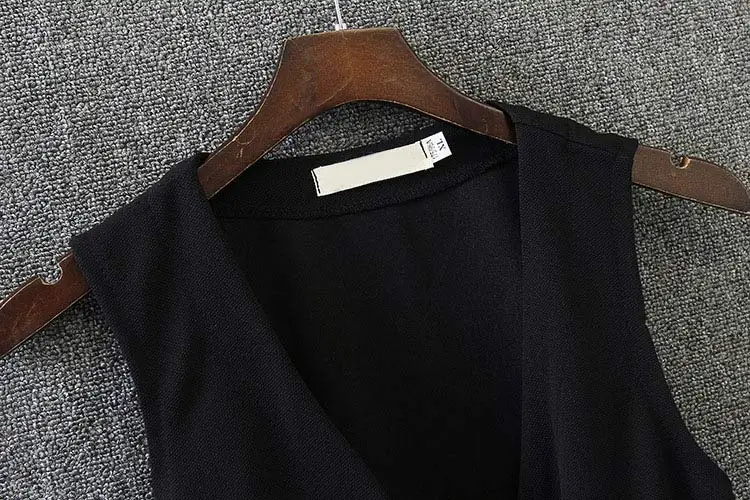 F4 Весна Повседневное женские жилеты 4XL плюс Размеры модная одежда двубортное