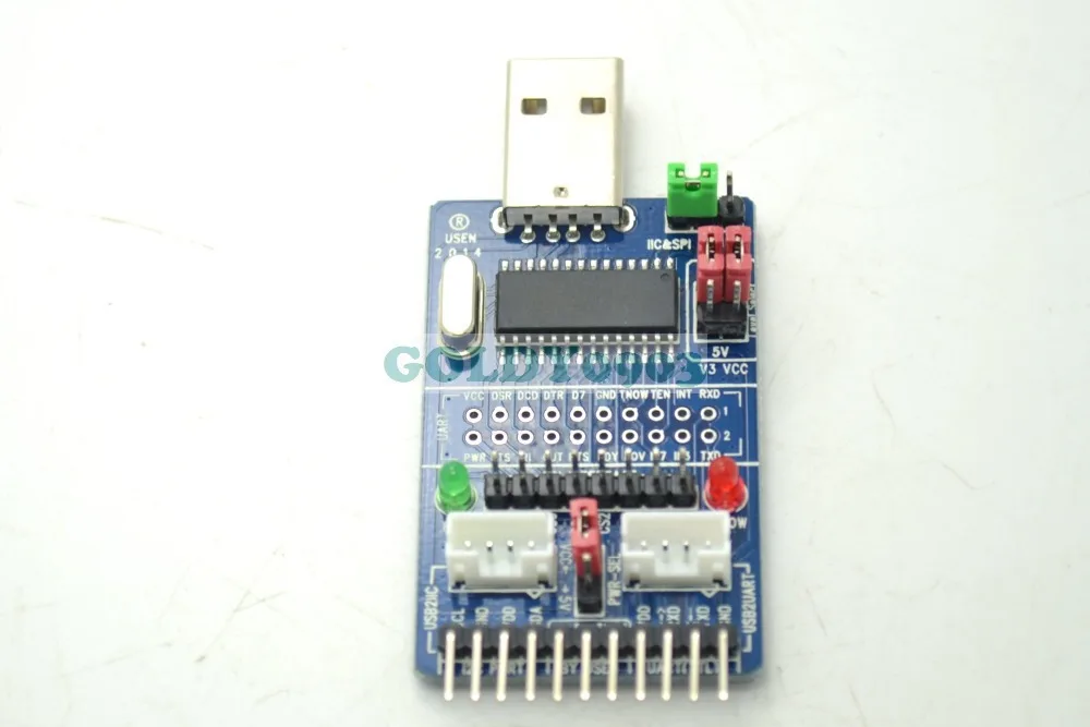 Все в одном: последовательный адаптер USB к SPI/I2C/IIC/UART/TTL/ISP | Электроника