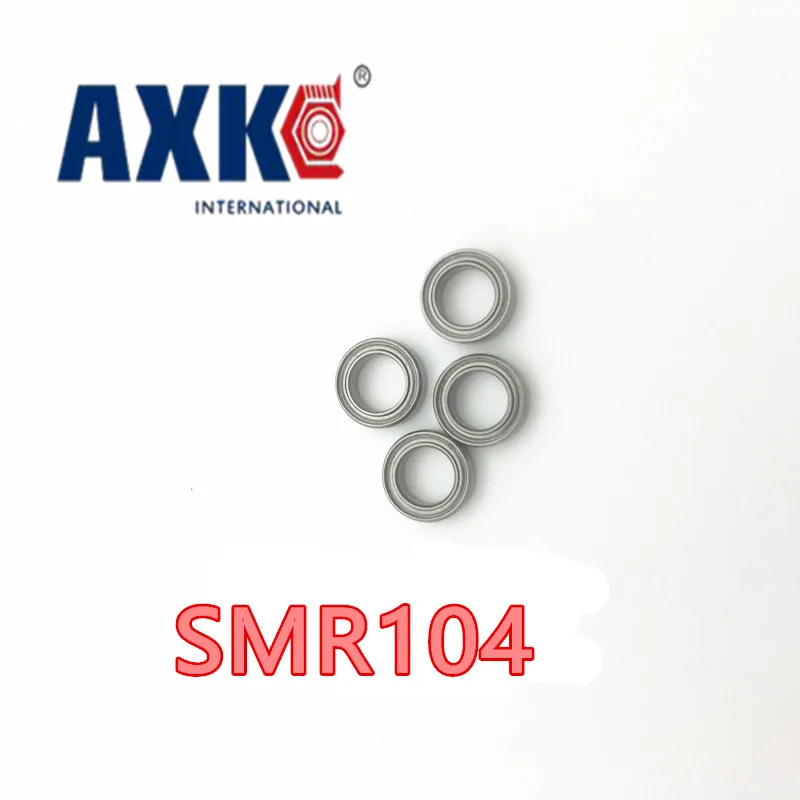 Smr104zz Abec 1 (10 шт.) 4x10x4 мм Миниатюрные шарикоподшипники из нержавеющей стали