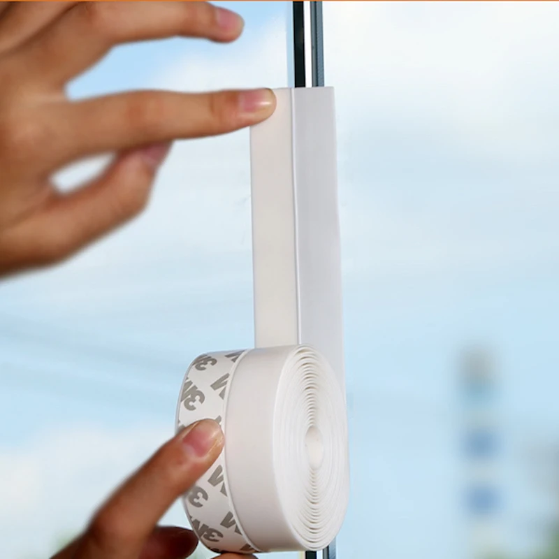 Самоклеящаяся уплотнительная лента для окна раздвижной створки двери нижней