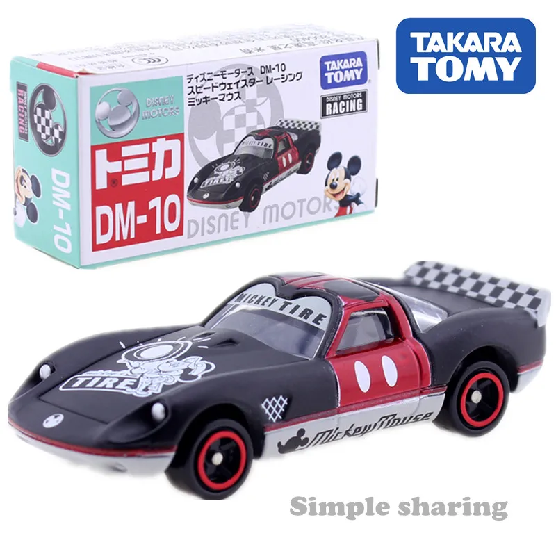 806400 TOMICA Дисней Моторс Микки Минни сериал фильм и ТВ Япония Такара TOMY Модель Коллекция автомобилей детские игрушки ограниченный подарок - Цвет: 806400