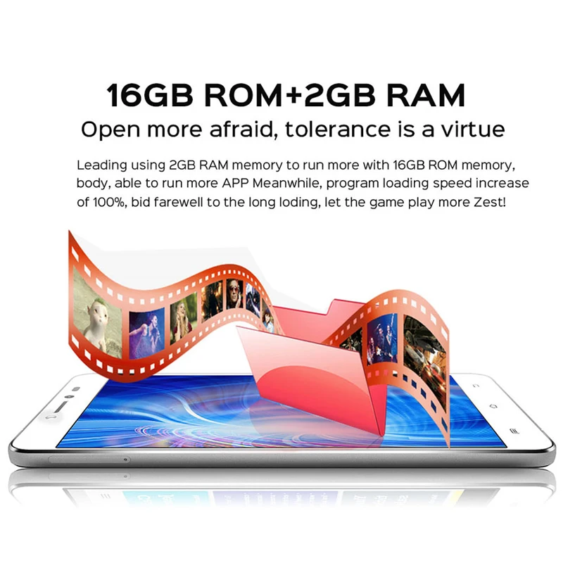 IPRO A58 5 85 мм ультратонкий мобильный телефон 0 дюймов MTK6582 Celular Android смартфон 2 Гб ram 16