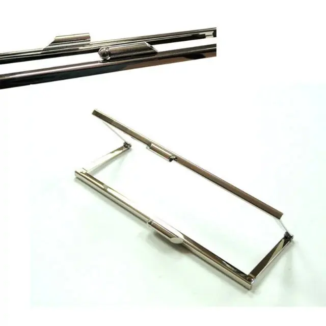 6 3/4 inch (17cm) Silver Metal Purse Frames Free Shipping