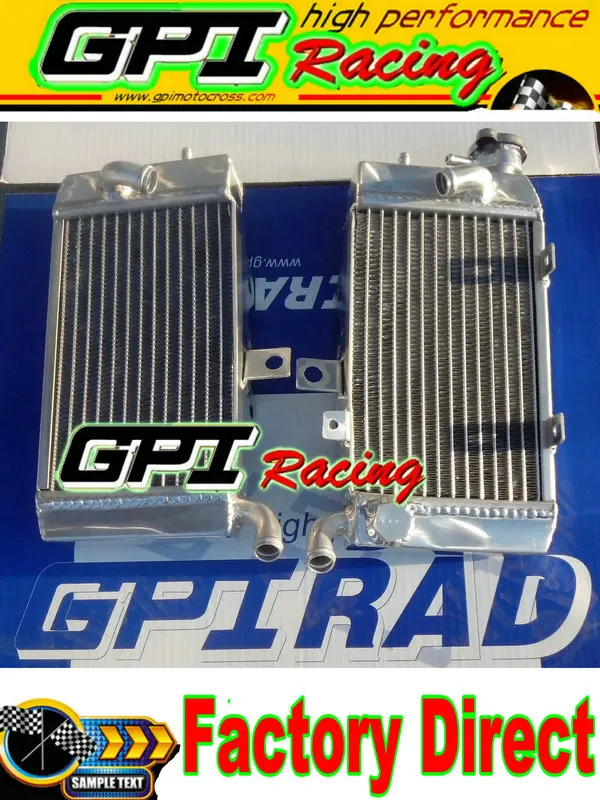 Левый и правый радиатор GPI для Африка Twin 750 HONDA XRV750 XRV TWIN|radiator for honda|honda radiatorradiator honda |
