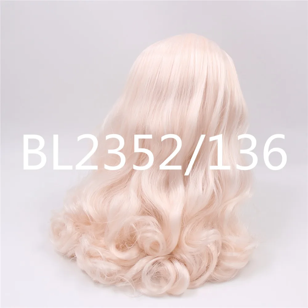 Кукла blyth ледяная RP кожа головы и купол только смешать волосы для DIY пользовательские куклы