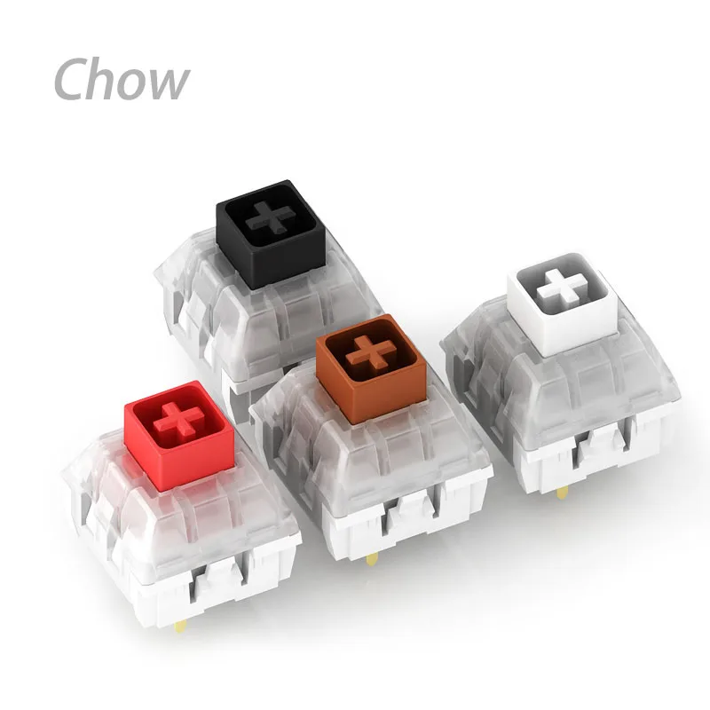 Kailh Mechanical Keyboard Switch 10pcs IP56 Waterproof Black Red Brown White Silent Switches Box Switch