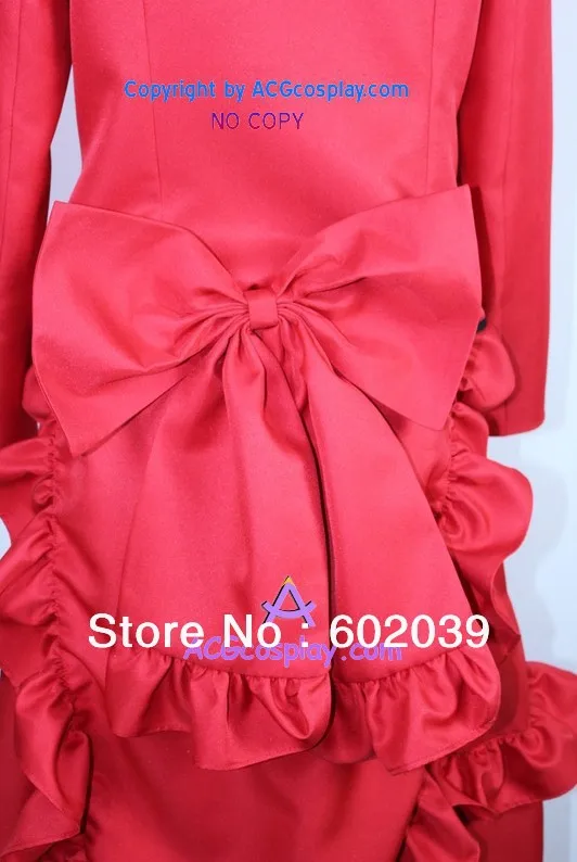 Костюм для косплея Черный Батлер Kuroshitsuji Mrs Red Angelina Dalles|cosplay costume|costume cosplayblack butler cosplay