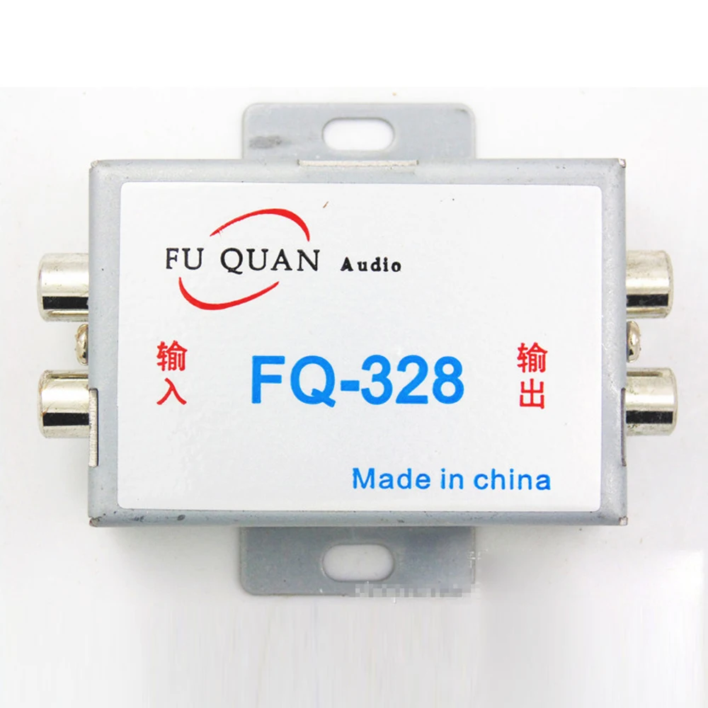 Высококачественный циклический изолятор шумоподавляющий фильтр RCA разъем