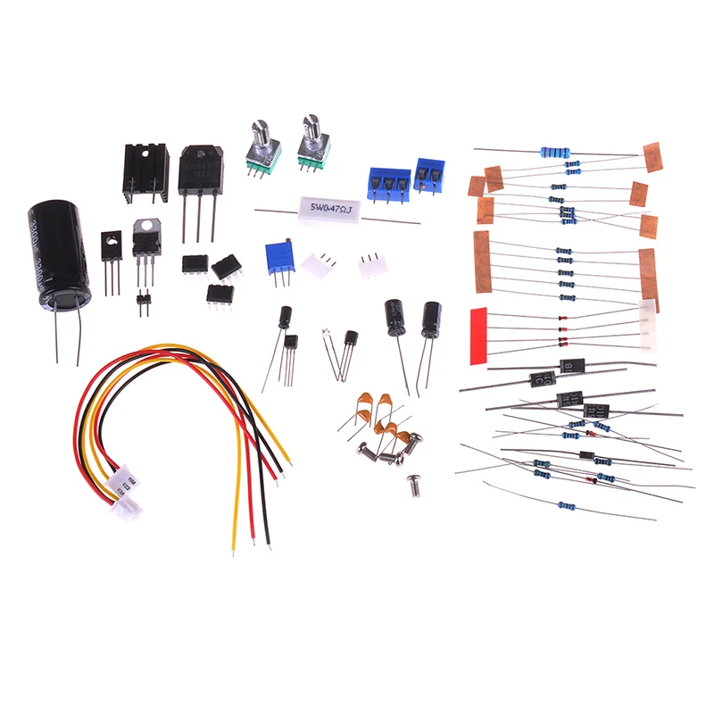 Красный 0 30V 2mA 3A непрерывно регулируемый DC Регулируемый источник питания DIY Kit
