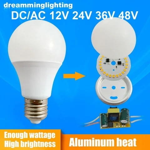 dreamminglighting LED лампа E27 6500К 3-15Вт