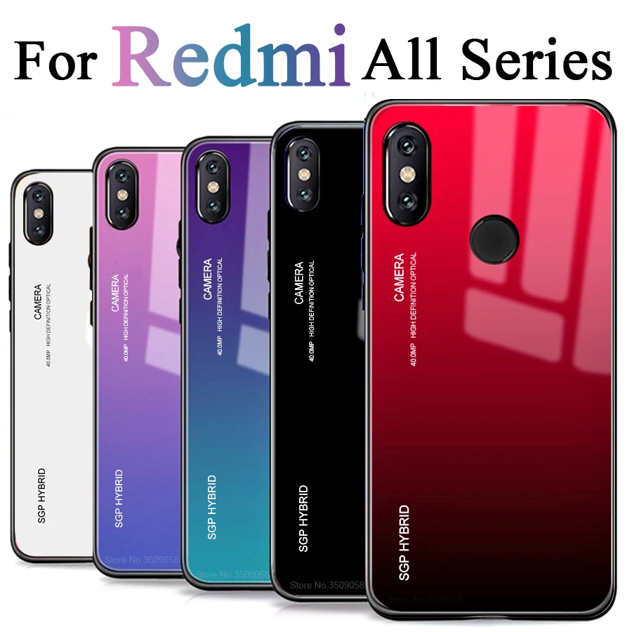 Чехол Ksio mi для Xiaomi Redmi Note 4x4x5 a 5a 6 pro plus, чехол a5, чехол xio mi xia mi x4, чехол с градиентом из закаленного стекла для телефона