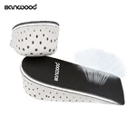 Новинка, модные удобные дышащие стельки Eva для мужчин и женщин, увеличивающие рост, стельки для обуви