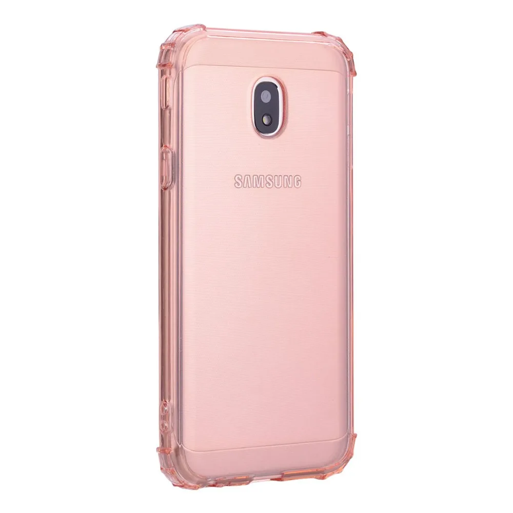 Для samsung A8 2018 ударопрочный полная защита прозрачный силиконовый чехол для